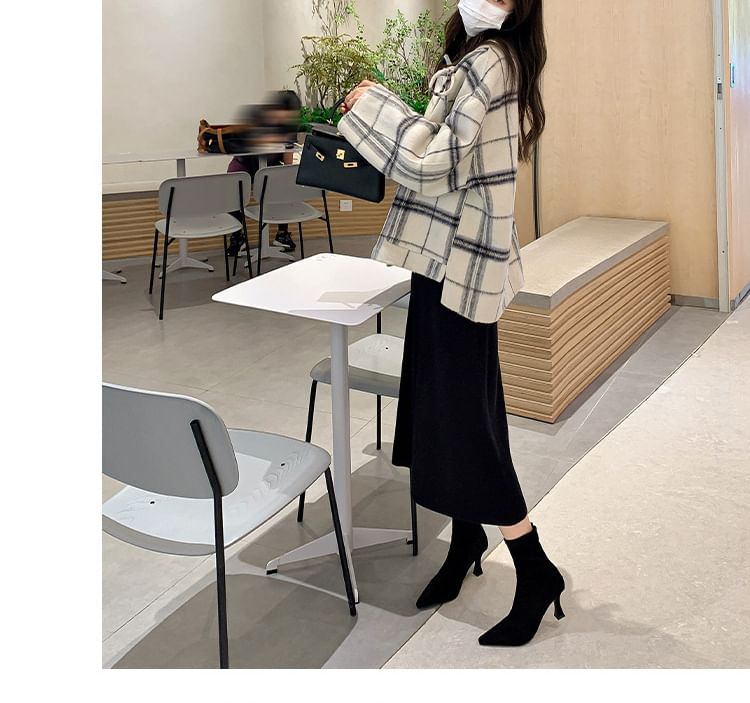 Boots Pointed Heel Kitten