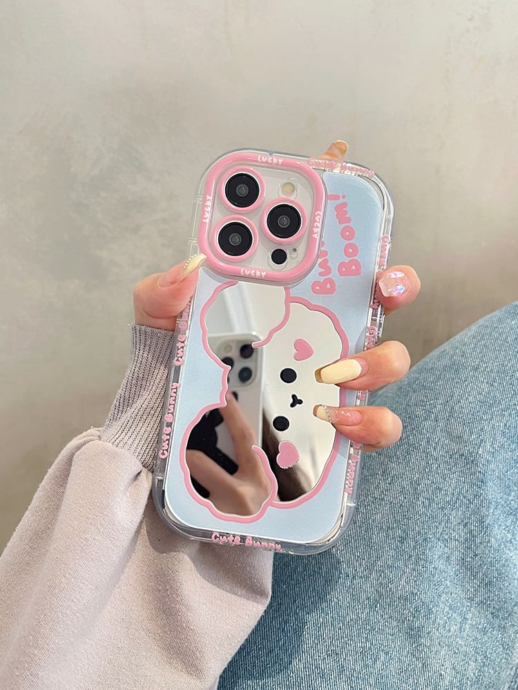 Mirrored Dog Case Phone