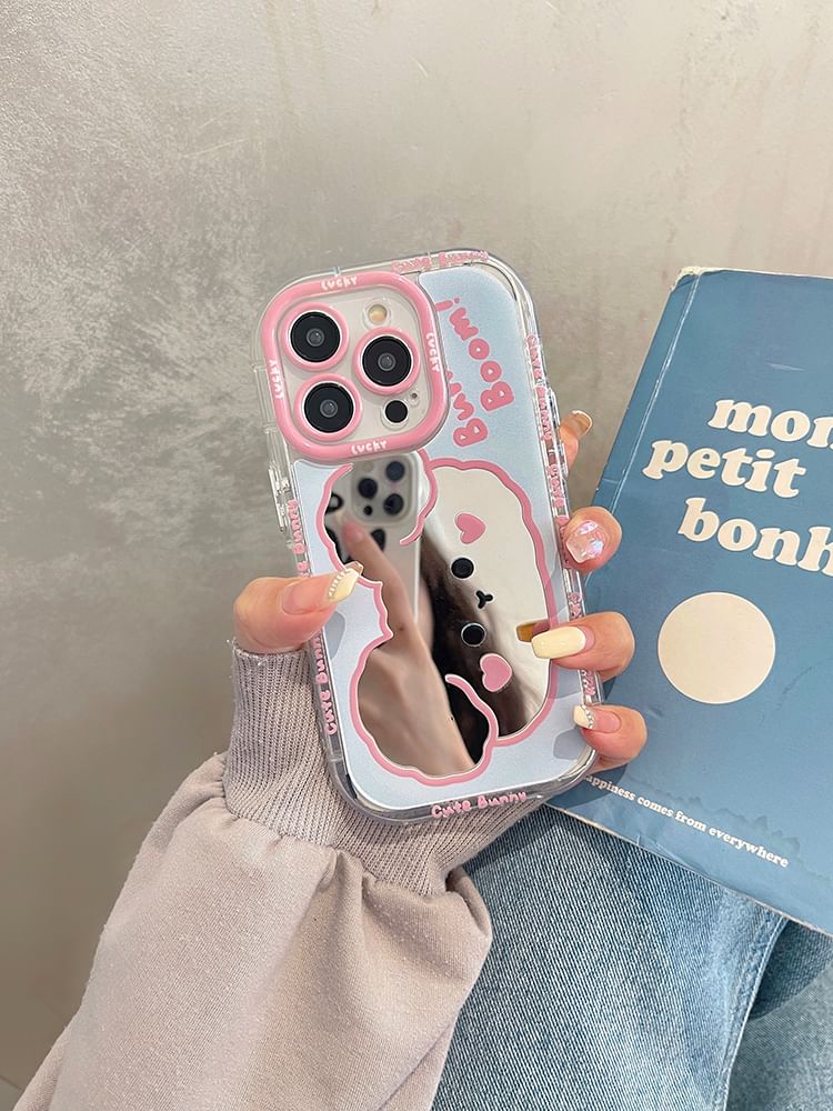 Mirrored Dog Case Phone
