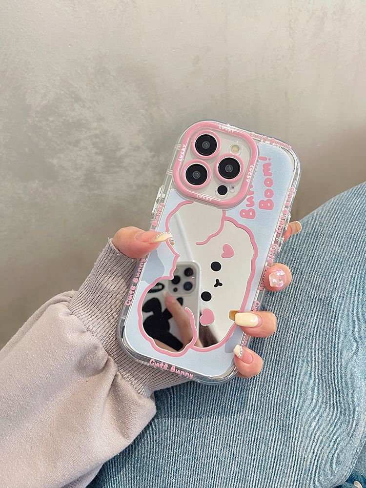 Mirrored Dog Case Phone