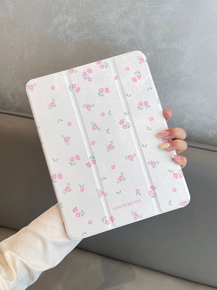 Case Floral iPad Mirrored
