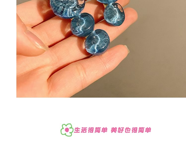 Bead Acrylic (Various Designs) Hair Set of Clip 2: