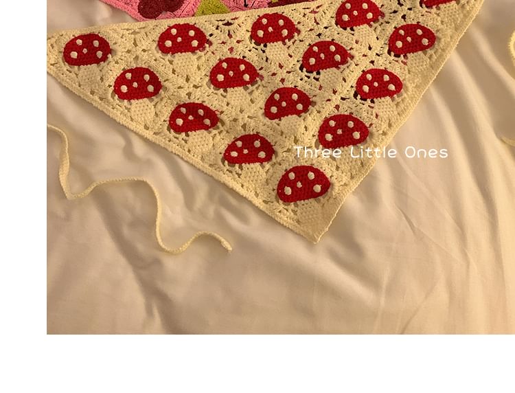 / (Various Designs) Vintage Knit Sunglasses Headband Triangle Square