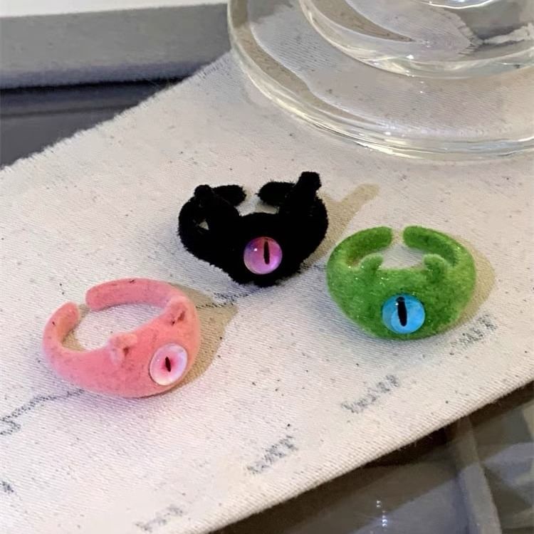 Ring Monster Flocking (Various Open Designs) Alloy