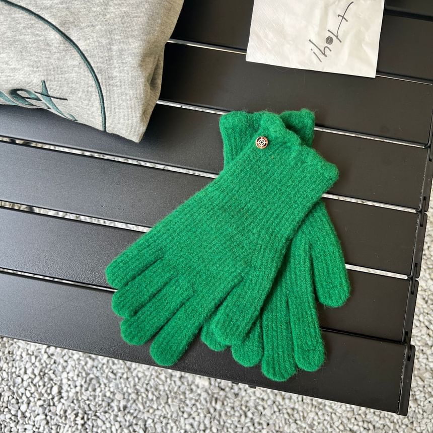 Gloves Knit Plain