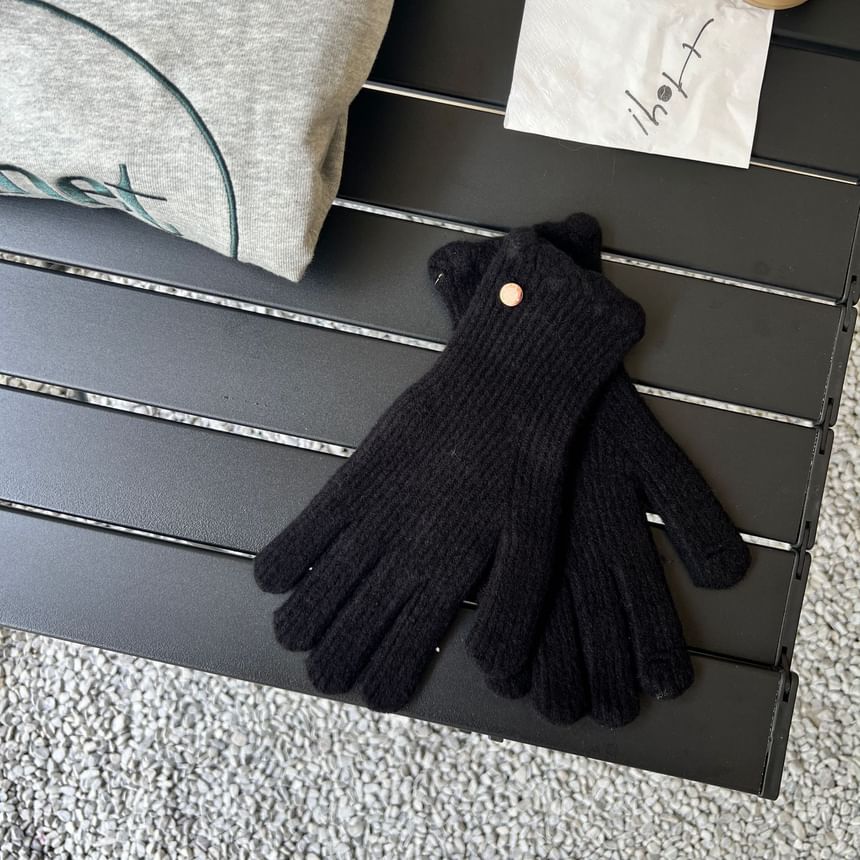 Gloves Knit Plain