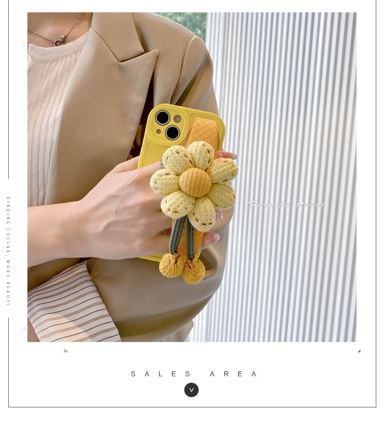 Floral Strap Phone Case