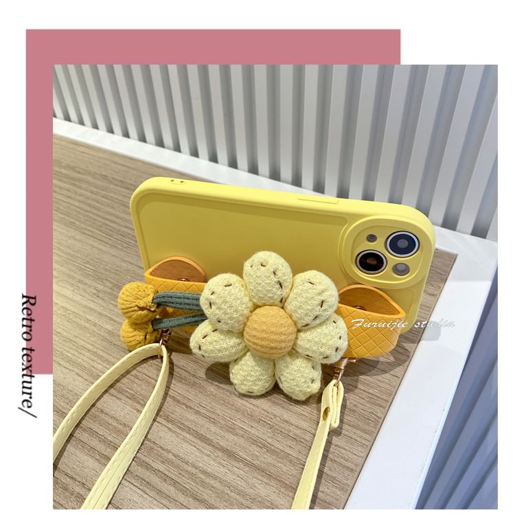 Floral Strap Phone Case