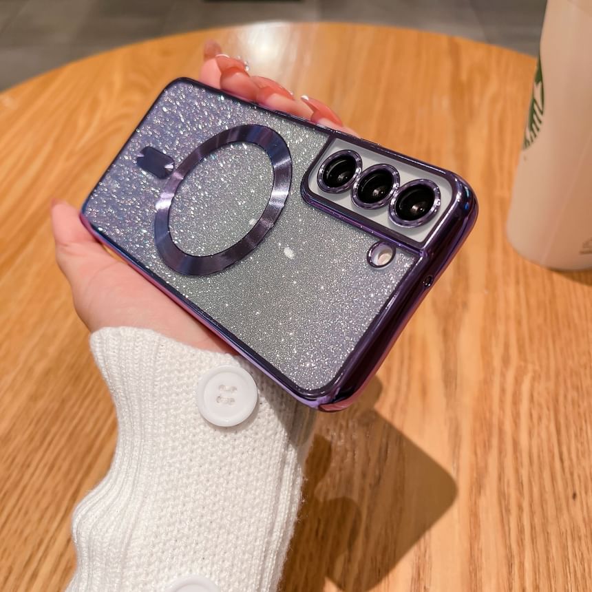 Phone Glitter Magnetic Case