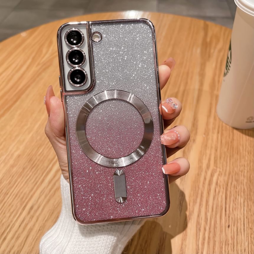 Magnetic Case Phone Glitter