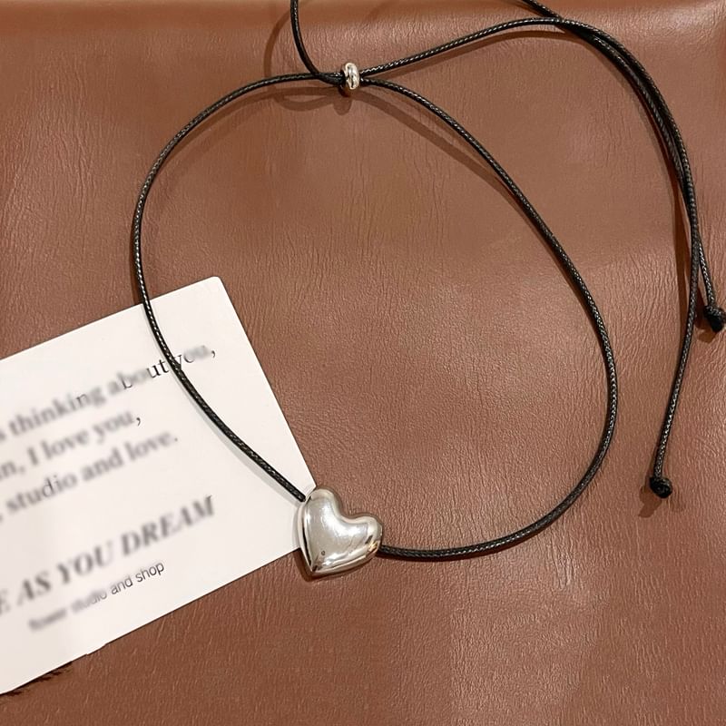 Heart Cord Choker