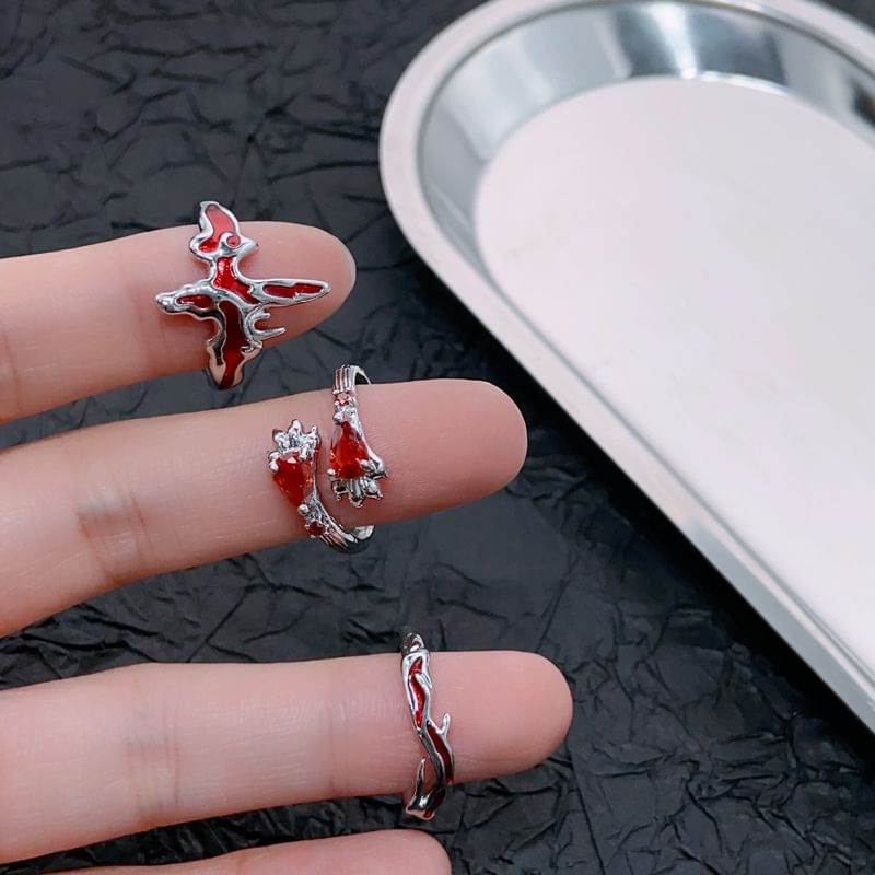 Gemstone Open Irregular Ring