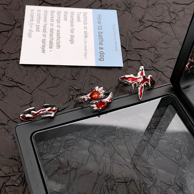 Gemstone Open Irregular Ring