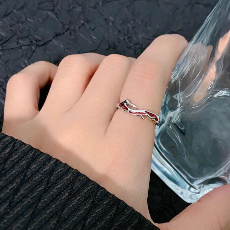 Gemstone Open Irregular Ring