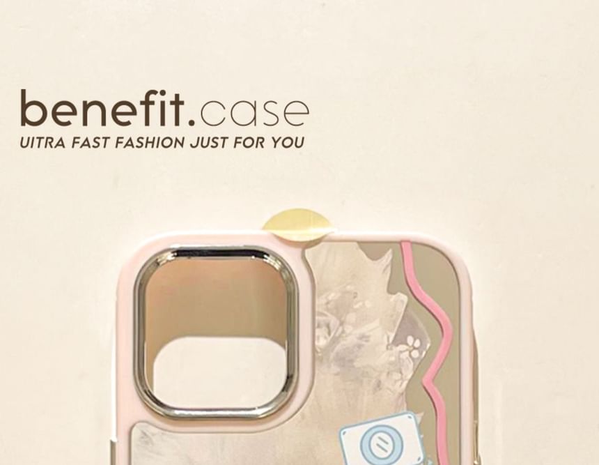 Phone Case Cat Mirrored