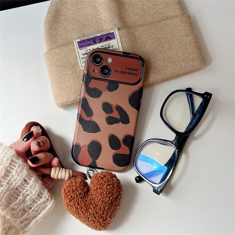 Phone Print Case Leopard
