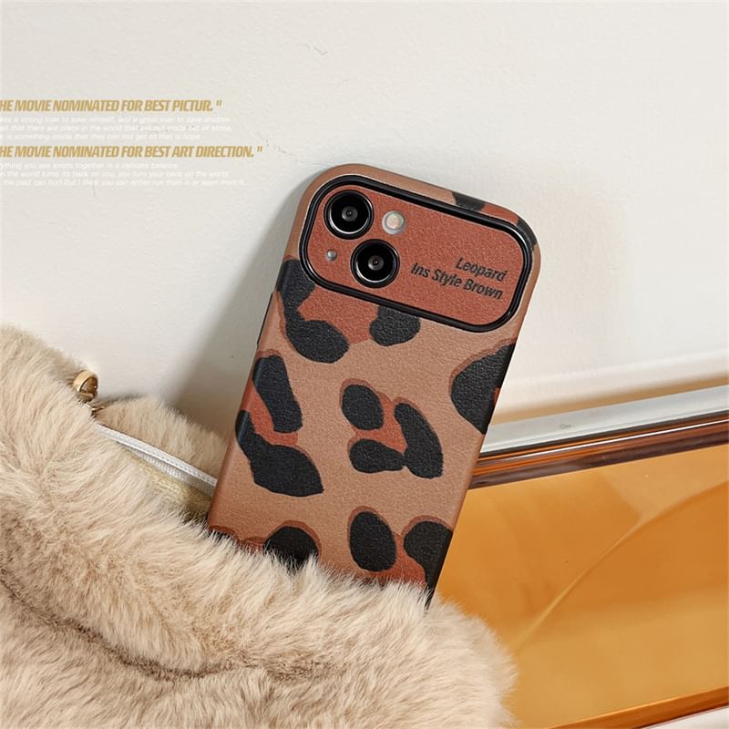 Phone Print Case Leopard