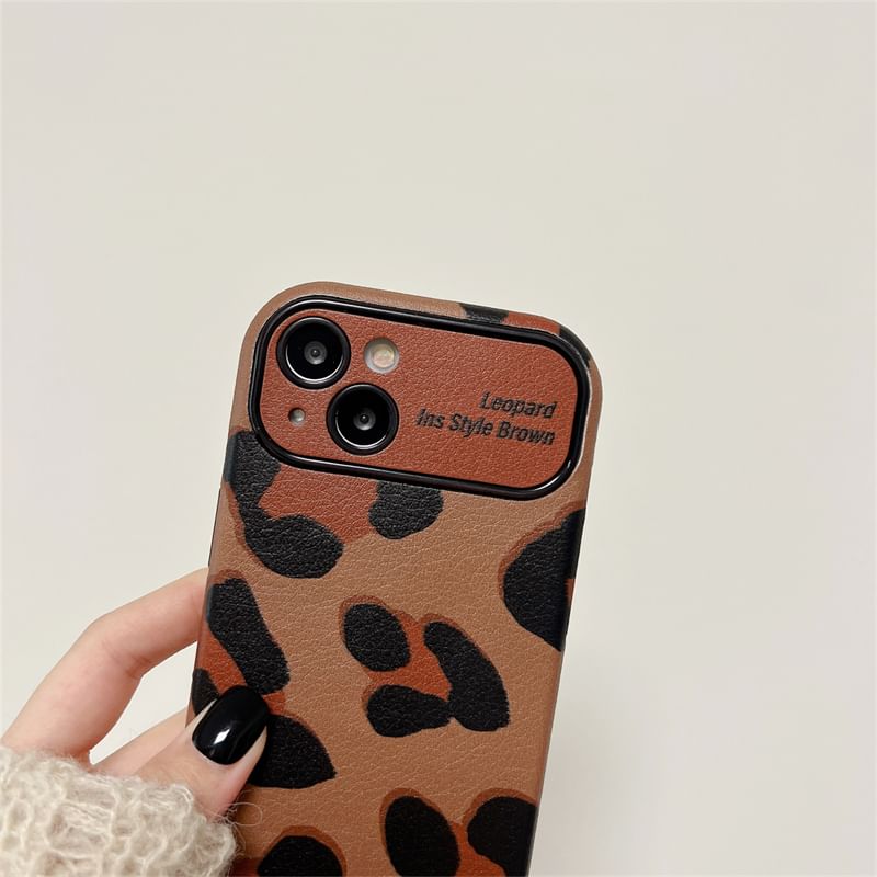 Phone Print Case Leopard