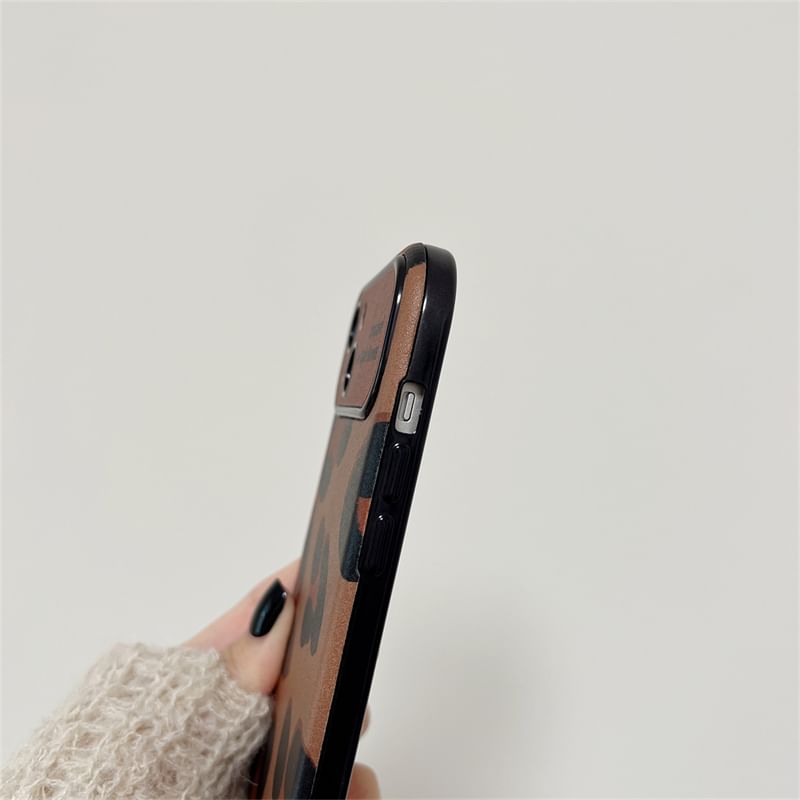 Phone Print Case Leopard