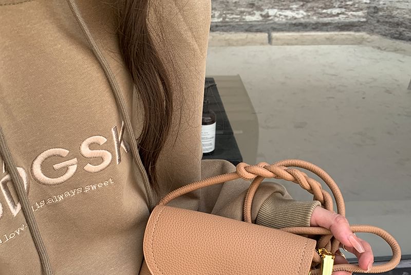 Plain Crossbody Faux Bag Leather Flap