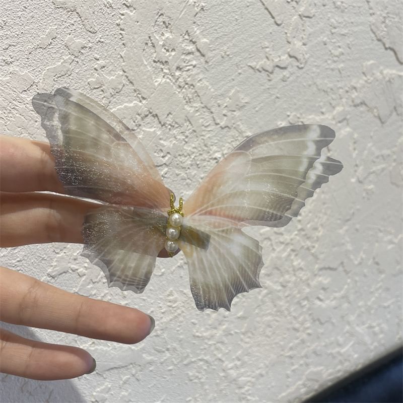 Hair Acrylic Clip Butterfly