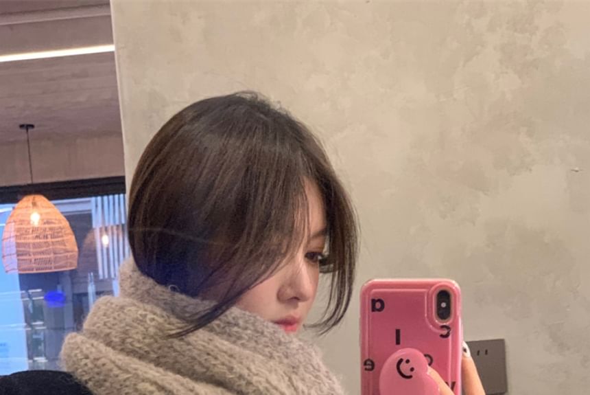 Knit Plain Scarf