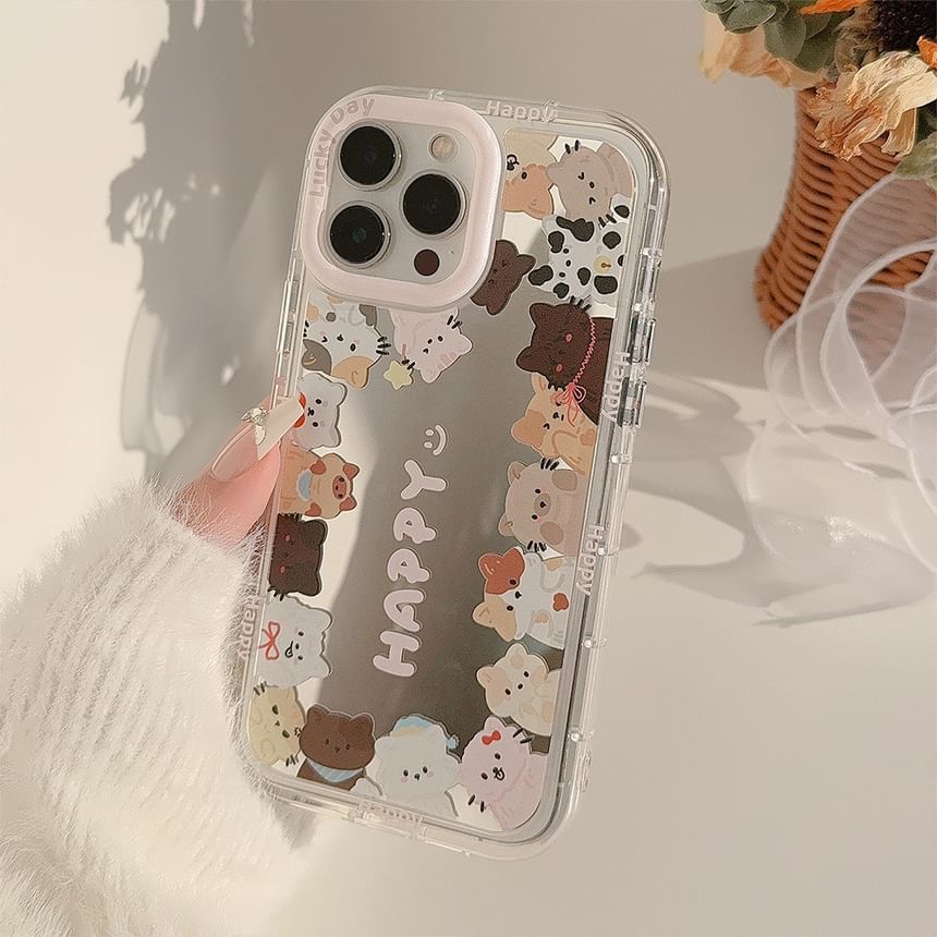 Mirrored Phone Cat Case