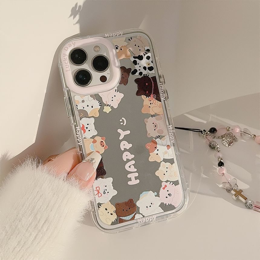 Mirrored Phone Cat Case