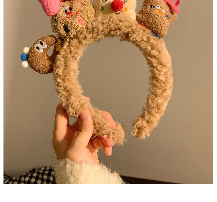 Cookie (Various Designs) Wash Yarn Headband Face