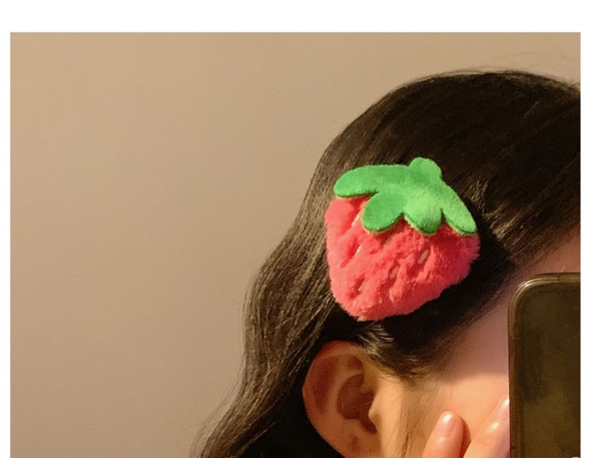 / Designs) (Various Set Strawberry Hair Chenille Clip