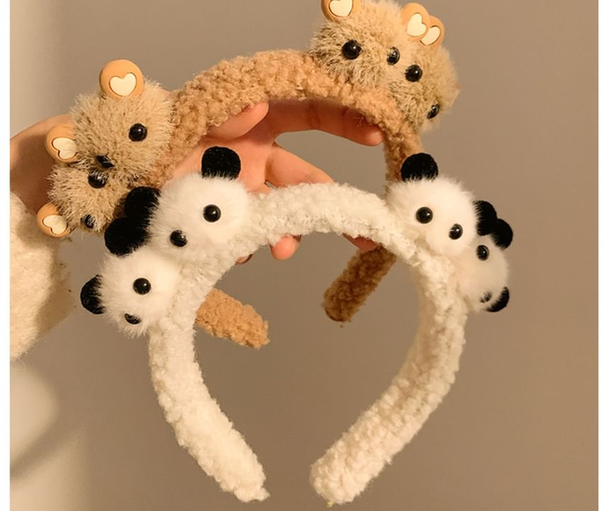 Headband Chenille Animal