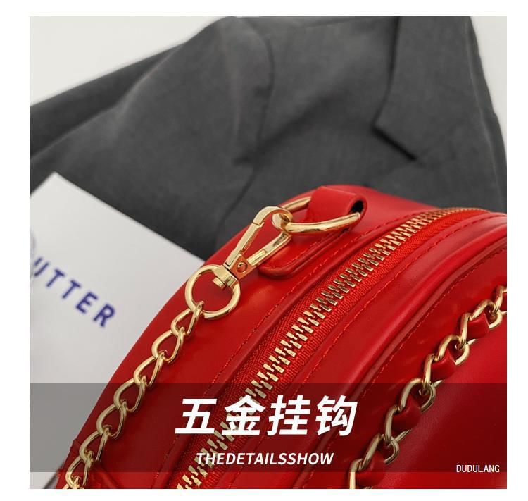 Heart Chained Crossbody Bag