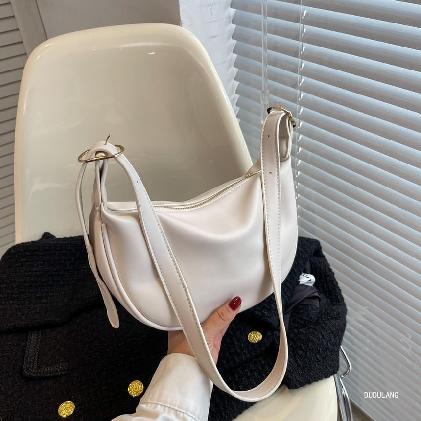 Leather Bag Contrast Crossbody Trim Faux