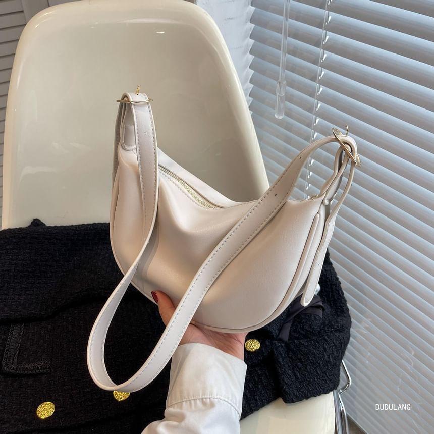 Leather Bag Contrast Crossbody Trim Faux