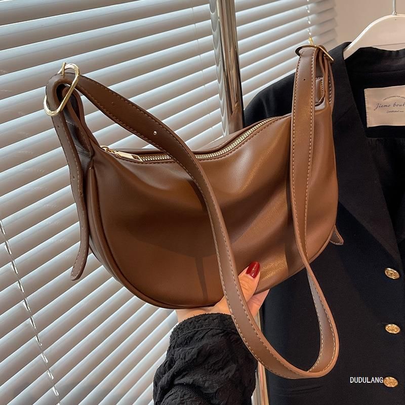 Leather Bag Contrast Crossbody Trim Faux