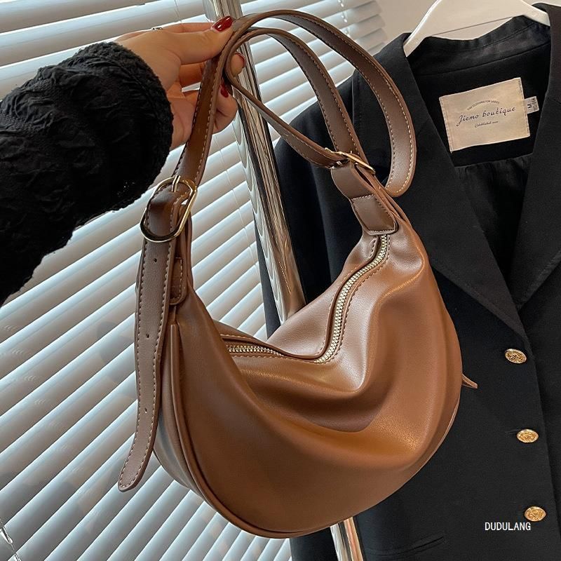 Leather Bag Contrast Crossbody Trim Faux