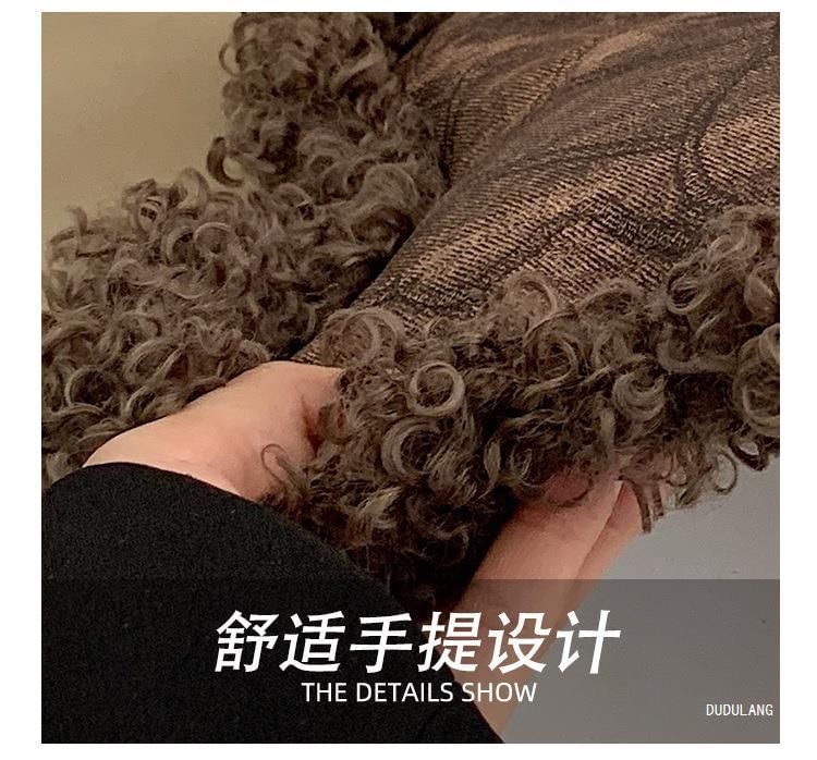 Trim Tote Star Bag Fluffy