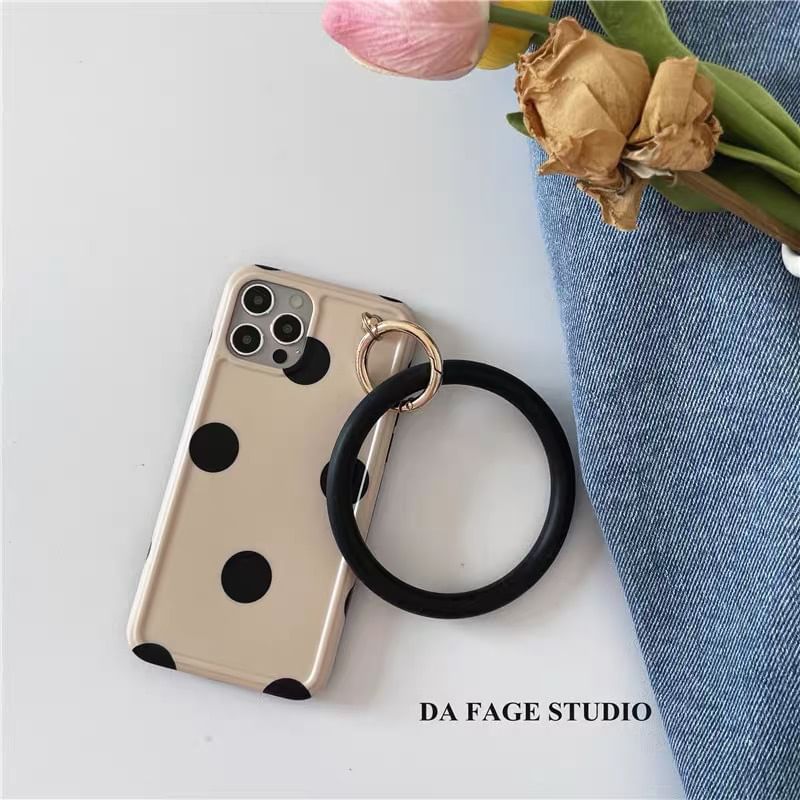 Case Dot Hoop Phone Polka