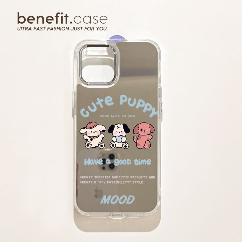 Dog Case Mirrored Phone