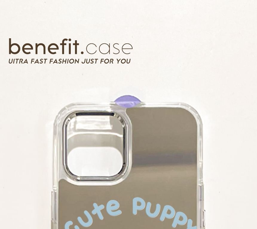 Dog Case Mirrored Phone