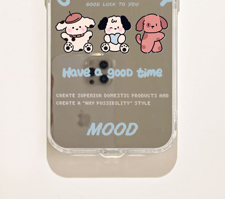 Dog Case Mirrored Phone