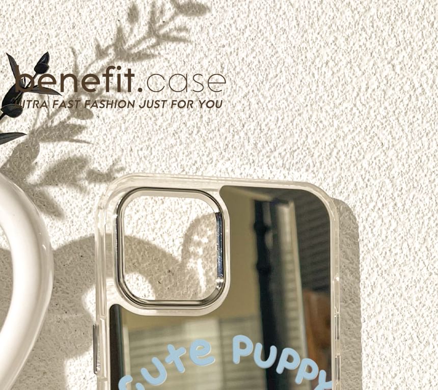 Dog Case Mirrored Phone