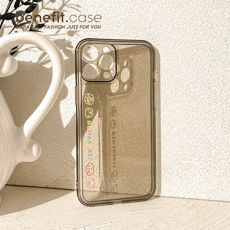 Case Phone Animal Lettering