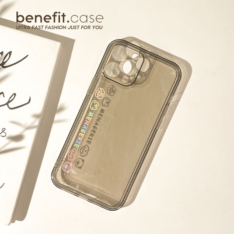 Case Phone Animal Lettering