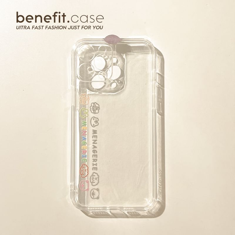 Case Phone Animal Lettering