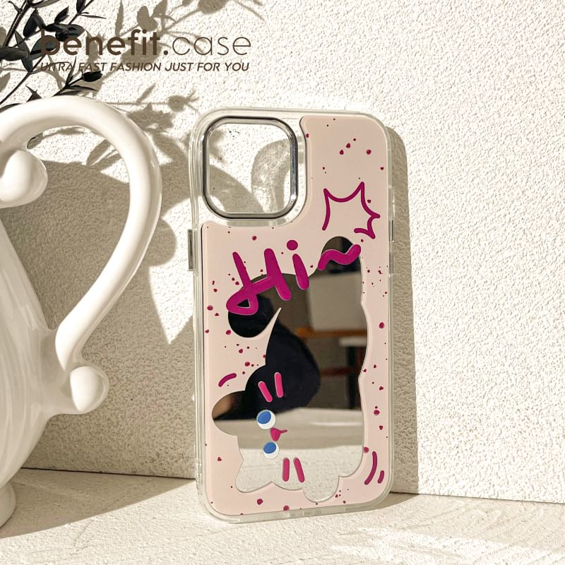 Mirrored Case Animal Phone