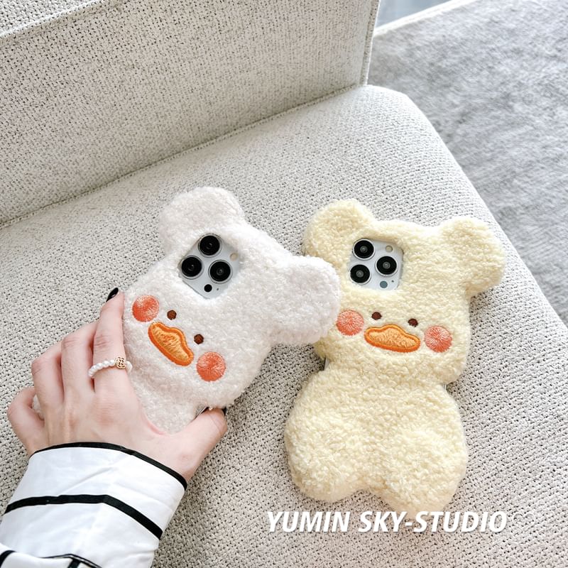 Phone Case Duck Chenille