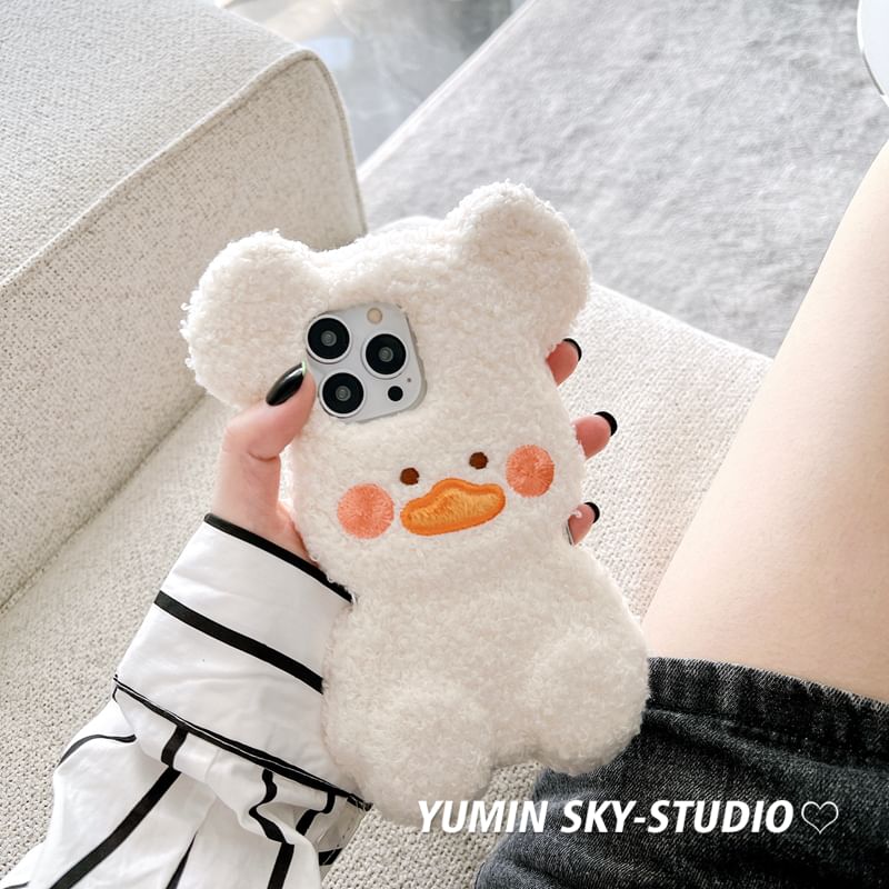 Phone Case Duck Chenille