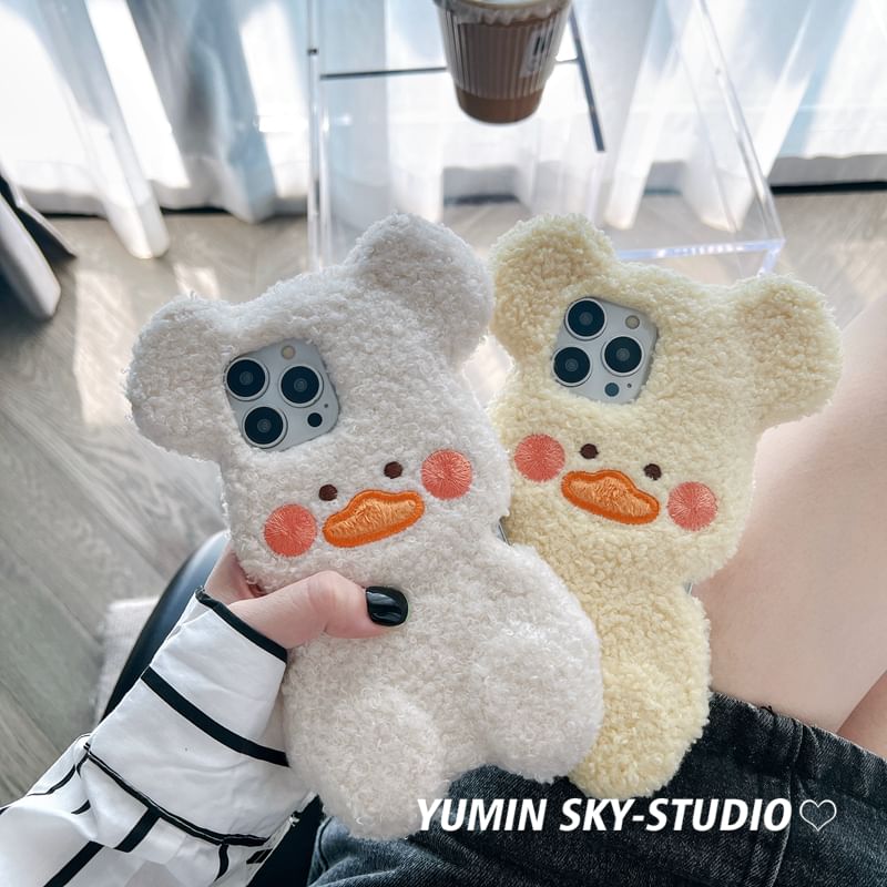 Phone Case Duck Chenille