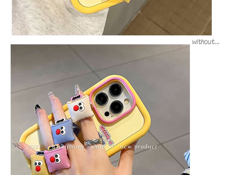 Cartoon Phone Strap Case